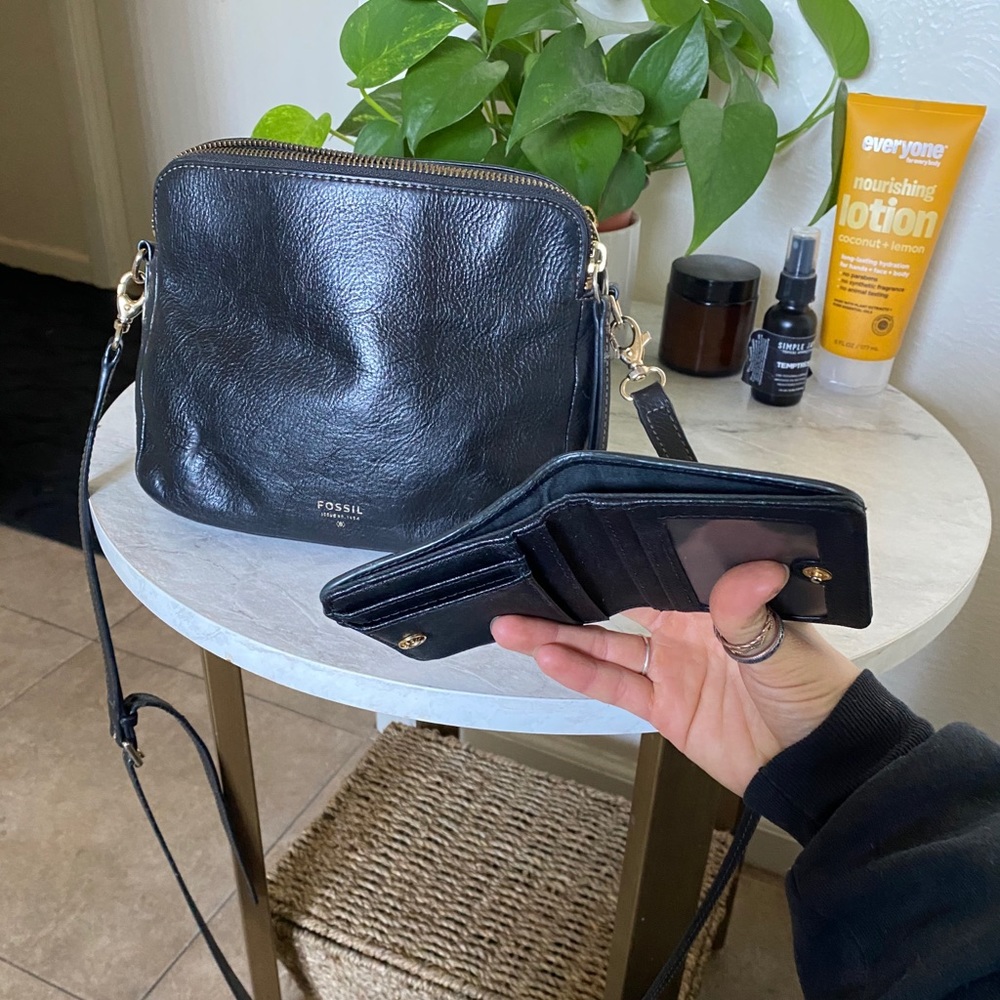 Fossil Purse + Matching Wallet